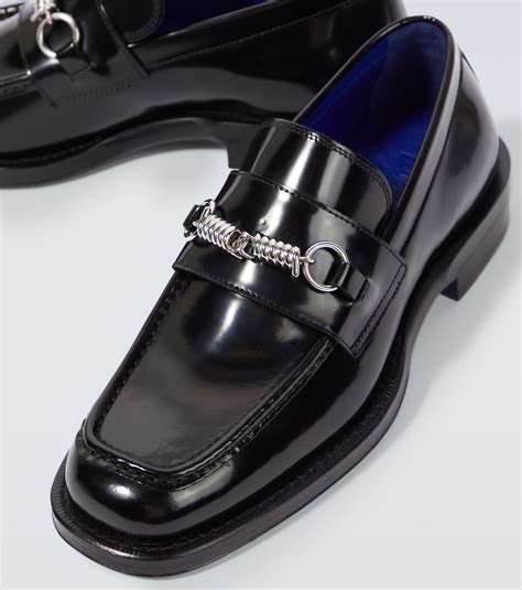 burberry loafers black|burberry loafers sale.